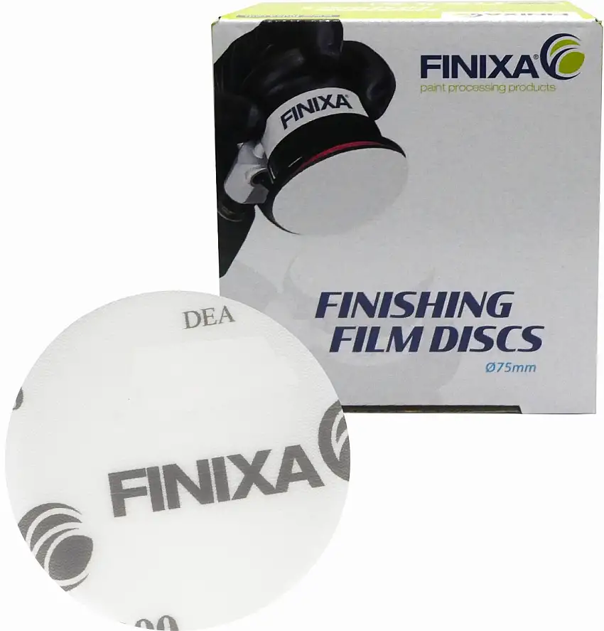 DISQUES ABRASIFS FINISHING FILM FINIXA Ø75MM P800 SANS TROUS