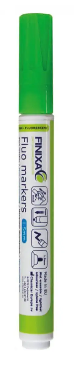 FINIXA FLUO MARQUEUR VERT 1,5 MM POUR INDICATION PRéCISE DES DOMMAGES