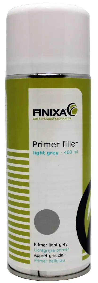 FINIXA APPRêT GRIS CLAIR AéROSOL 400ML POUR UNE ADHéRENCE OPTIMALE DE LA PEINTURE