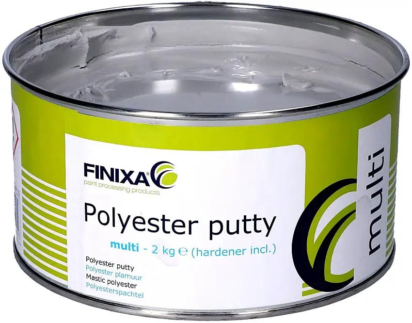 FINIXA MULTI MASTIC POLYESTER 2KG à HAUTE CAPACITé DE REMPLISSAGE