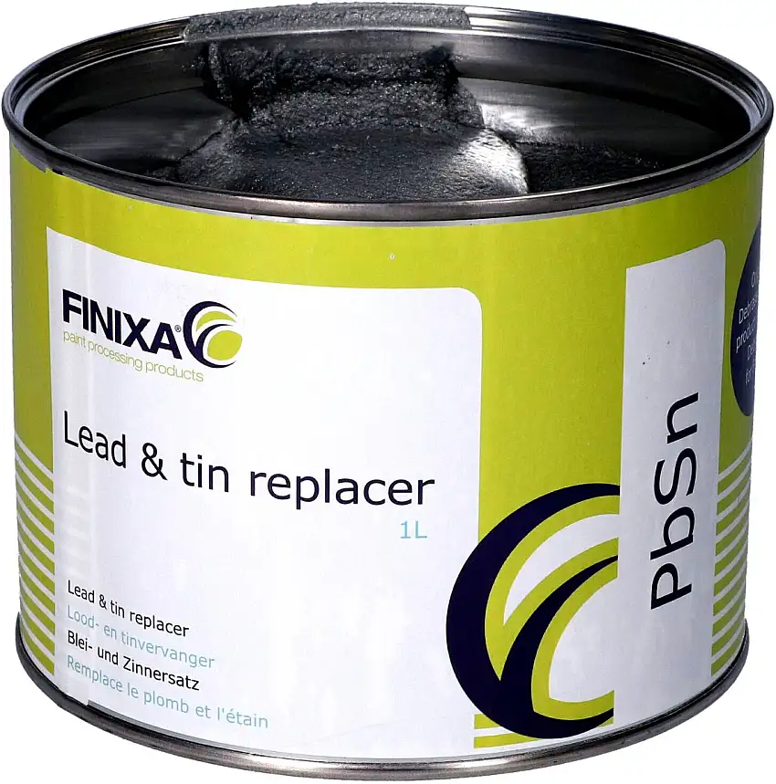 FINIXA MASTIC REMPLAçANT PLOMB & ÉTAIN 1,5KG AVEC DURCISSEUR