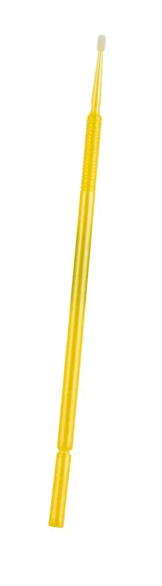 FINIXA MICRO PINCEAUX JAUNE FIN 100 PIèCES POUR DES RéPARATIONS DE PEINTURE PRéCISES