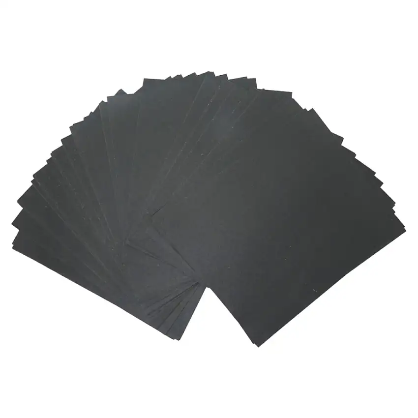 FEUILLES ABRASIVES FINIXA RéSISTANTES à L'EAU 230X280MM P500 50 PIèCES