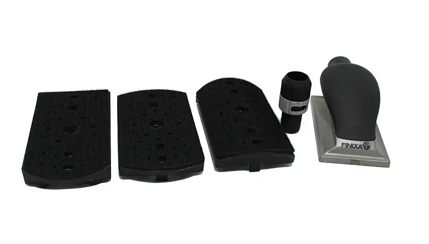 BLOC DE PONçAGE FINIXA AVEC 3 EMBOUTS POUR DIFFéRENTES SURFACES