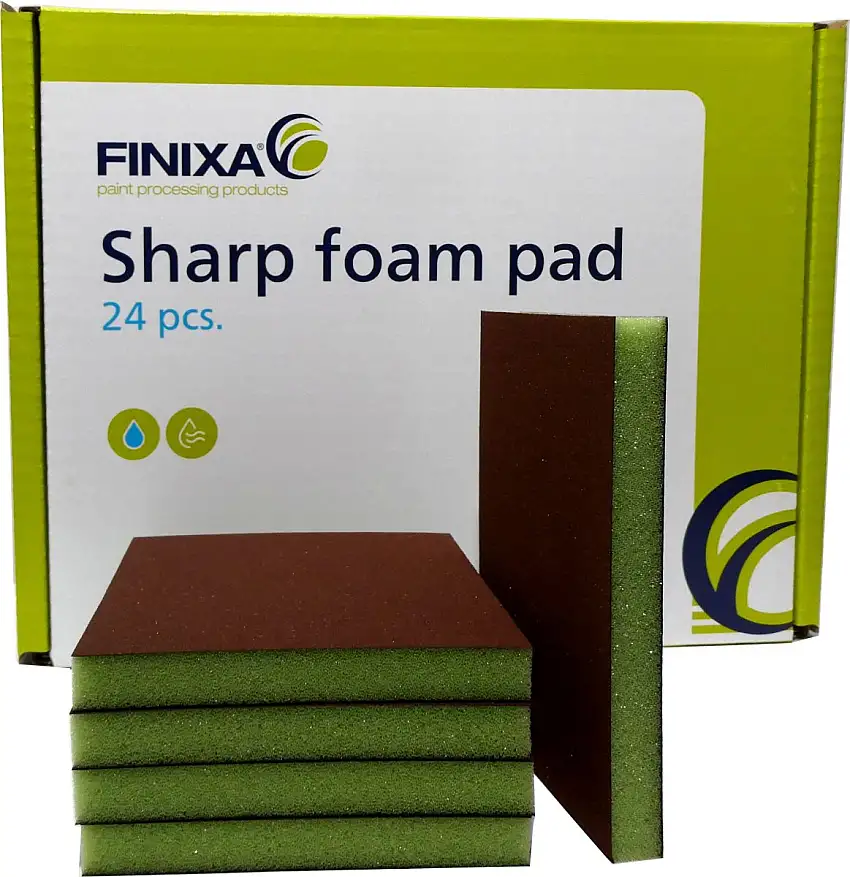FINIXA SHARP FOAM PAD P320 120X98X13MM POUR PONçAGE PRéCIS