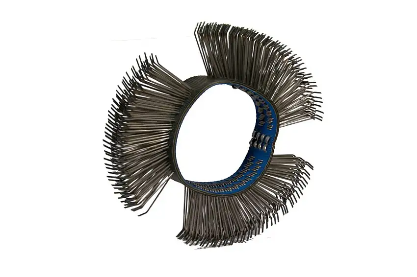 BANDE DE BROSSE EN ACIER FINIXA GROS POUR UN ENLèVEMENT EFFICACE DE LA ROUILLE ET DE LA PEINTURE