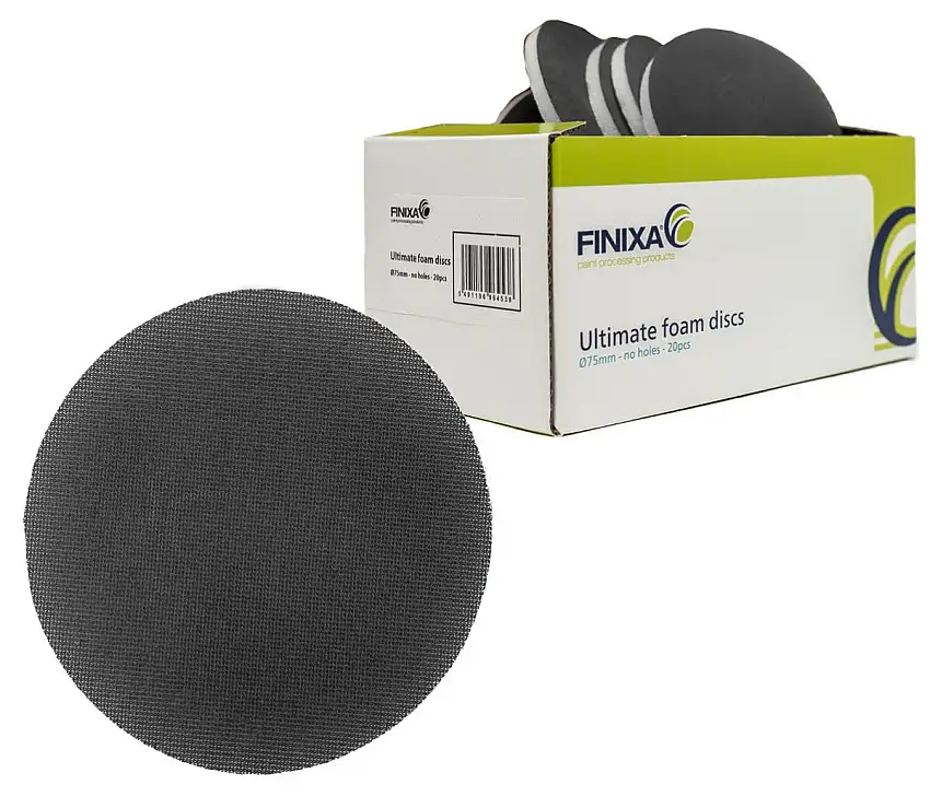 FINIXA ULTIMATE FOAM DISQUES ABRASIFS Ø75MM P3000 POUR UNE FINITION PARFAITE