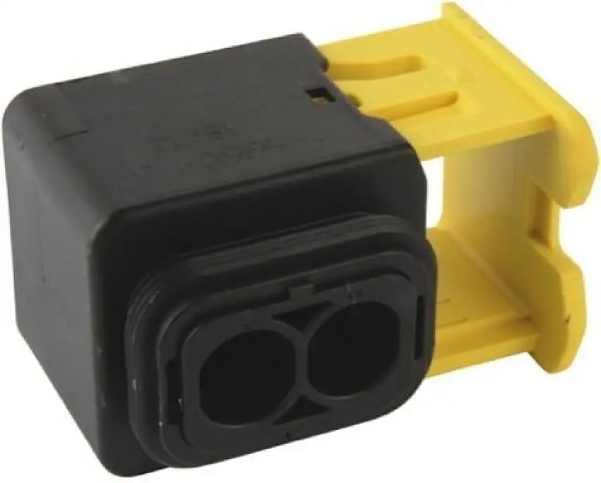 BOîTIER DE CONNECTEUR TE CONNECTIVITY HDSCS MCP 1X4,8MM 1X6,3MM 2 PôLES