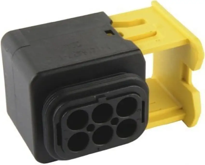 BOîTIER DE CONNECTEUR HDSCS TE CONNECTIVITY MCP 2,8MM 6 BROCHES