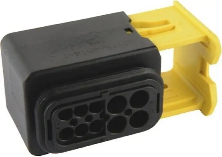 BOîTIER DE CONNECTEUR TE CONNECTIVITY HDSCS MCP 6X1,5 4X2,8MM 10 PôLES