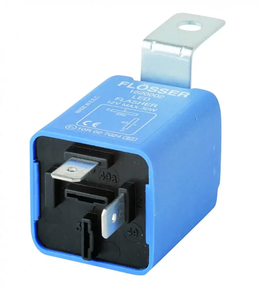 RELAIS CLIGNOTANT 12V MAX 30W LED 2 BROCHES