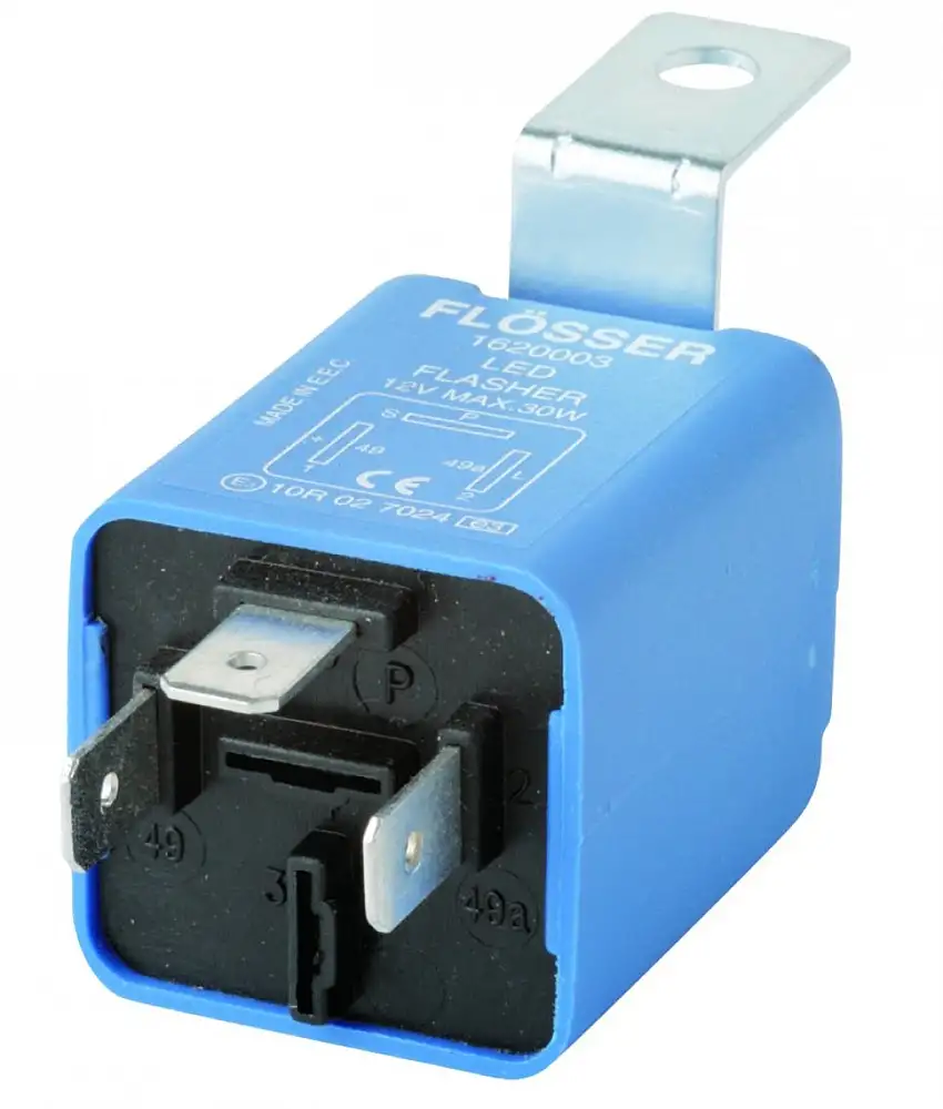 RELAIS DE CLIGNOTANT 12V MAX 30W LED 3 BROCHES