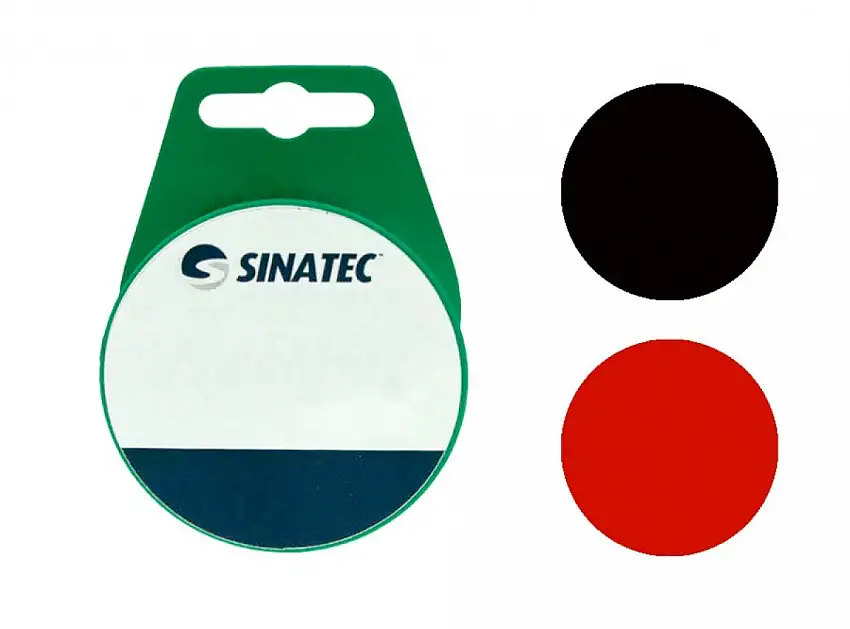 CâBLE HAUT-PARLEUR PVC 2X0,75MM² PLAT MINI ROULEAU 8M NOIR/ROUGE
