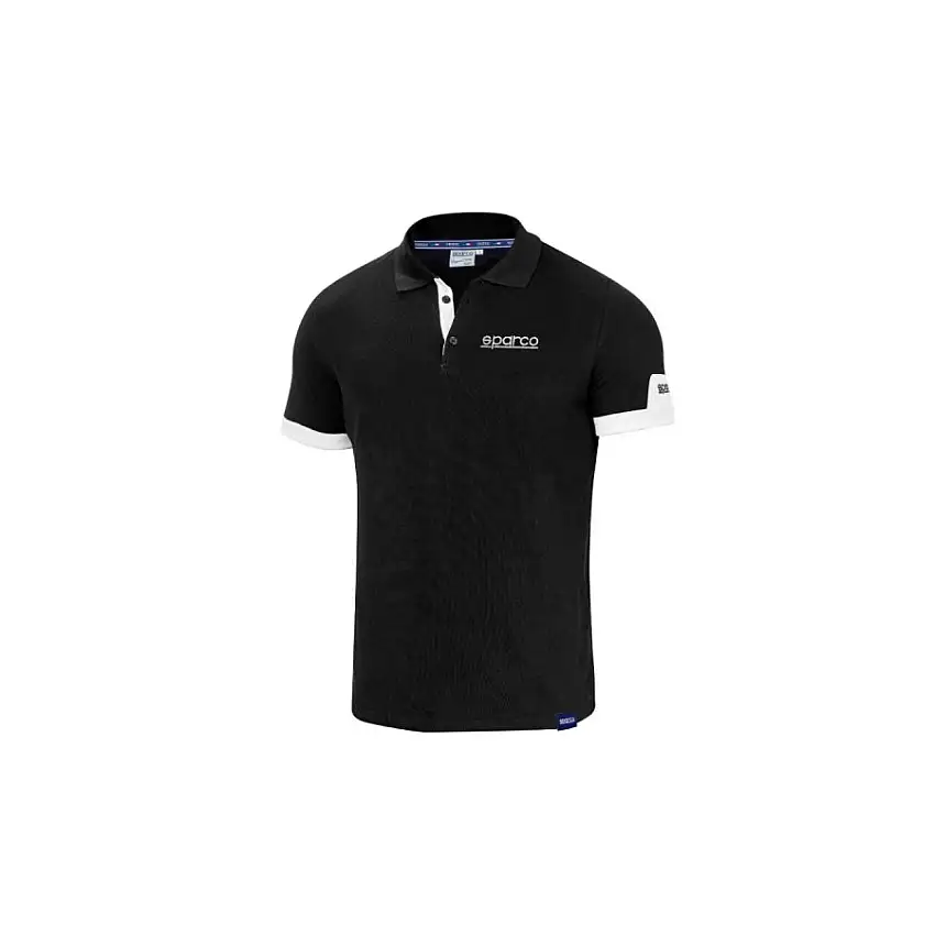 Polo homme SPARCO Corporate noir