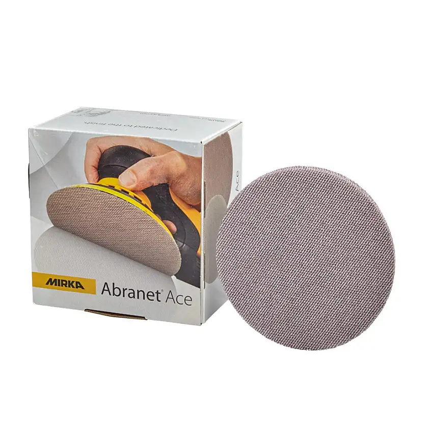 DISQUES ABRASIFS MIRKA ABRANET ACE Ø150 MM VELCRO P180 (50 PIèCES)