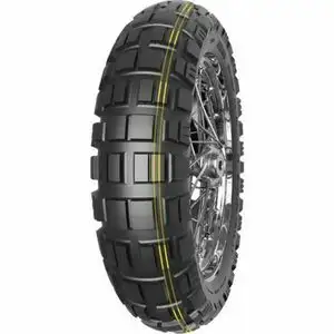 Pneu Mitas 140/80 B18 70T M+S TL/TT Arrière Yellow | Enduro Trail XT Dakar · Été