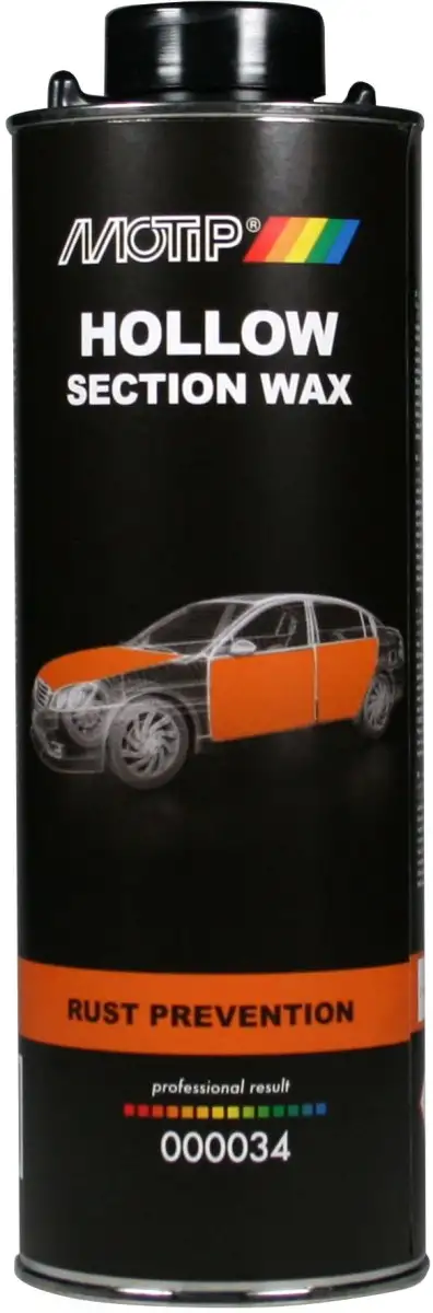 MOTIP CIRE ANTI-ROUILLE BOMBE SOUS-CARROSSERIE 1000ML POUR ESPACES CREUX