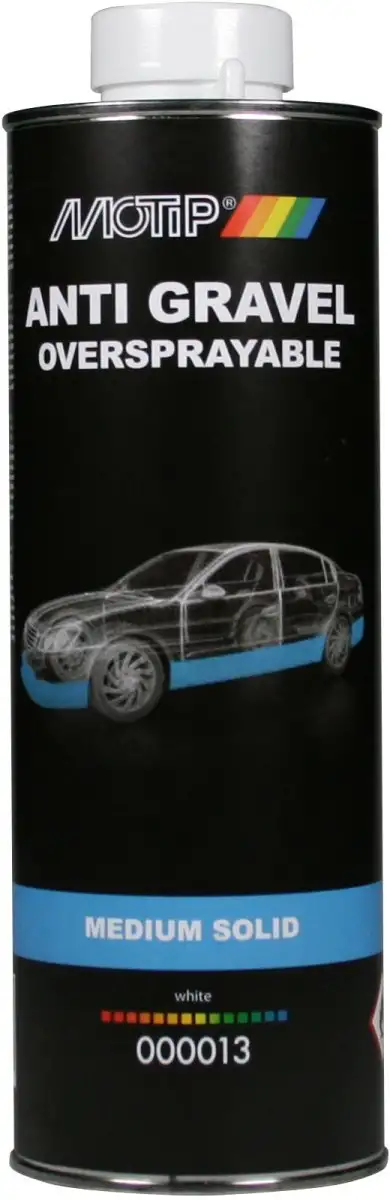 MOTIP ANTI GRAVILLONS BLANC CARTOUCHE à VISSER 1000ML POUR UNE PROTECTION OPTIMALE DE LA CARROSSERIE
