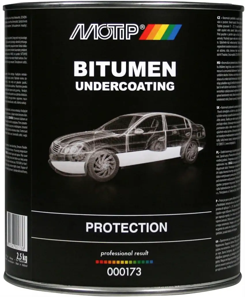 MOTIP BITUME SOUS-COUCHE 2,5 KG POUR UNE PROTECTION OPTIMALE