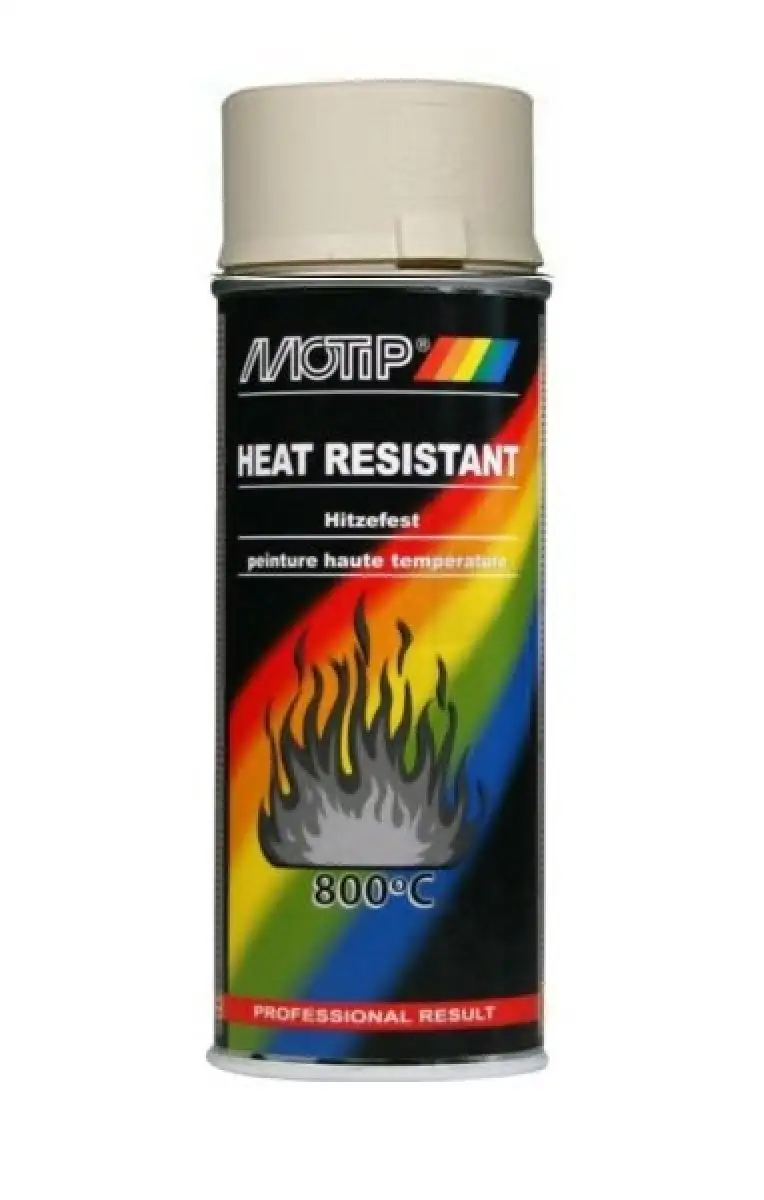 VERNIS RéSISTANT à LA CHALEUR MOTIP BEIGE 800°C 400ML