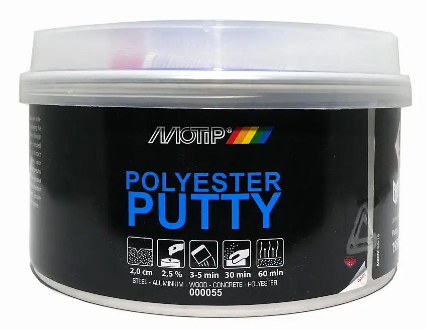 MOTIP MASTIC POLYESTER 2000 GRAMMES POUR RéPARATIONS POLYVALENTES