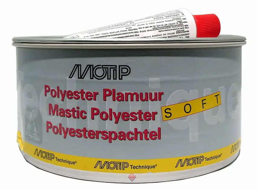 MOTIP MASTIC POLYESTER SOFT 2000 G POUR UNE FINITION LISSE