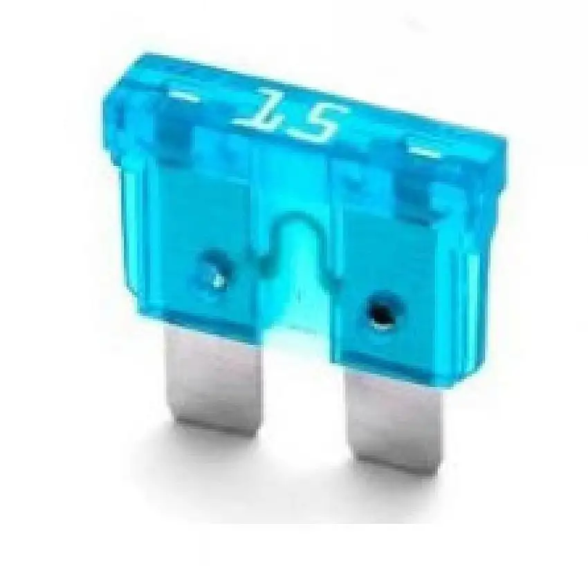 FUSIBLE à LAME STANDARD SINATEC 15A 5 PIèCES