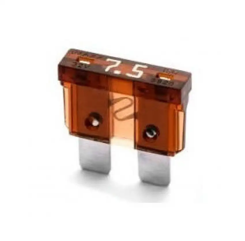 FUSIBLE à LAME STANDARD SINATEC 7,5A 50 PIèCES