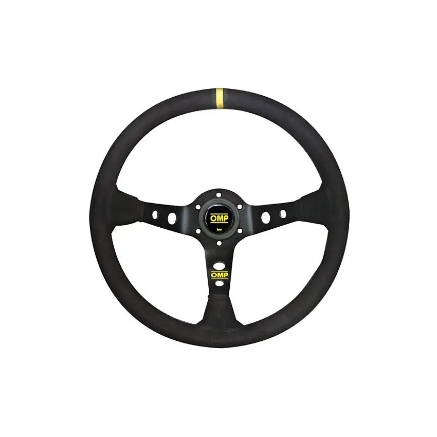 Volant OMP Corsica diamètre 350 peau retournée