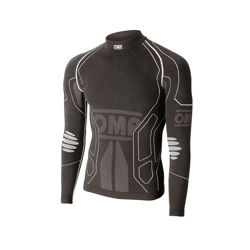 T-shirt manches longues OMP KS Winter noir