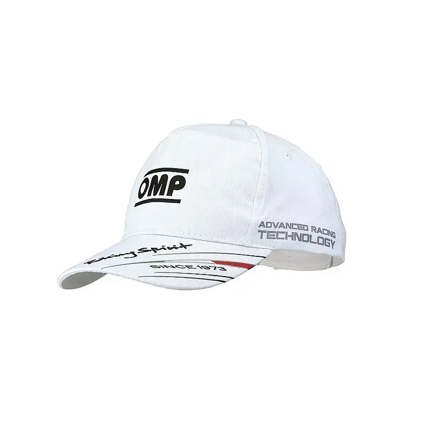 Casquette OMP Racing Spirit blanche