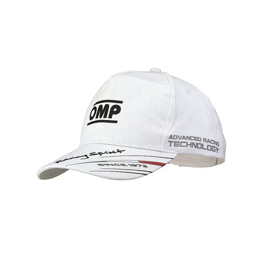 Casquette OMP Racing Spirit blanche - pour enfant