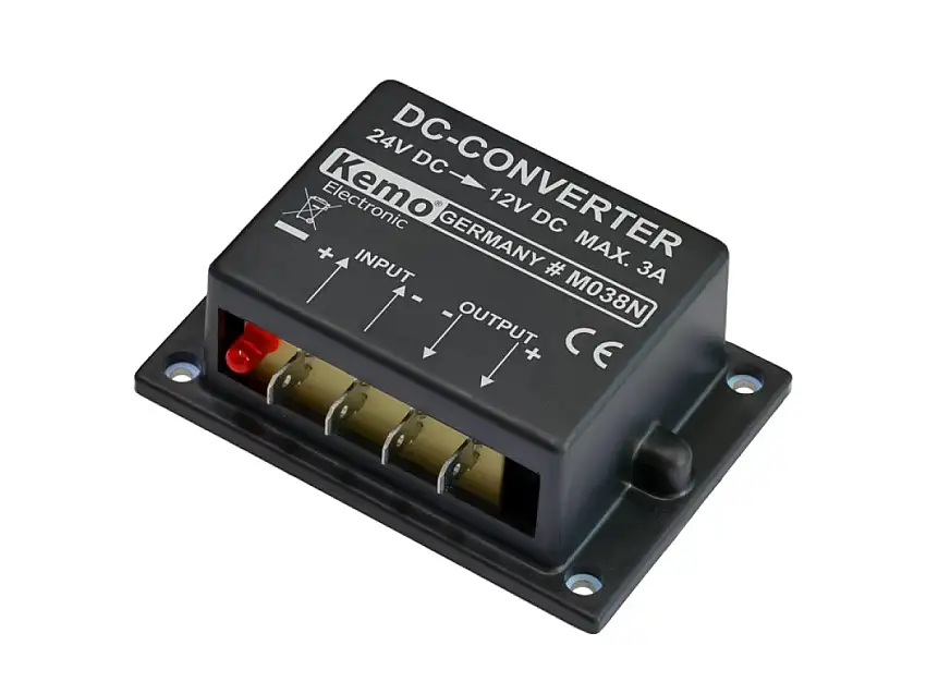 KEMO M038N CONVERTISSEUR 24V VERS 12V POUR RéPULSIFS à MARTRES
