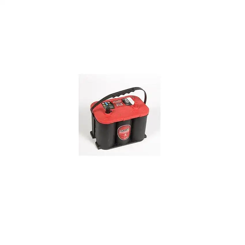 Batterie au plomb OPTIMA RT C 50 A/h 4.2L démarrage 815 A dimensions 254x172x199 mm + à droite