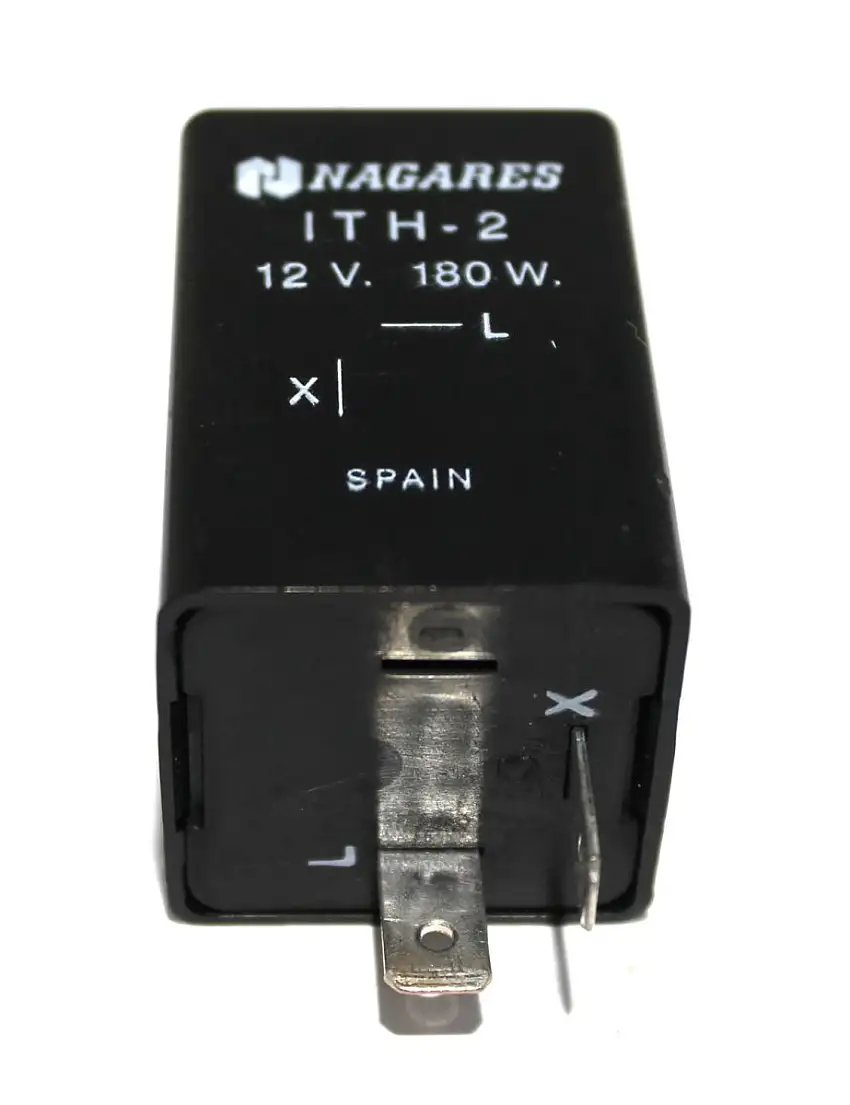 RELAIS DE CLIGNOTANT 2 BROCHES 12V 180W POUR VOITURES AMéRICAINES