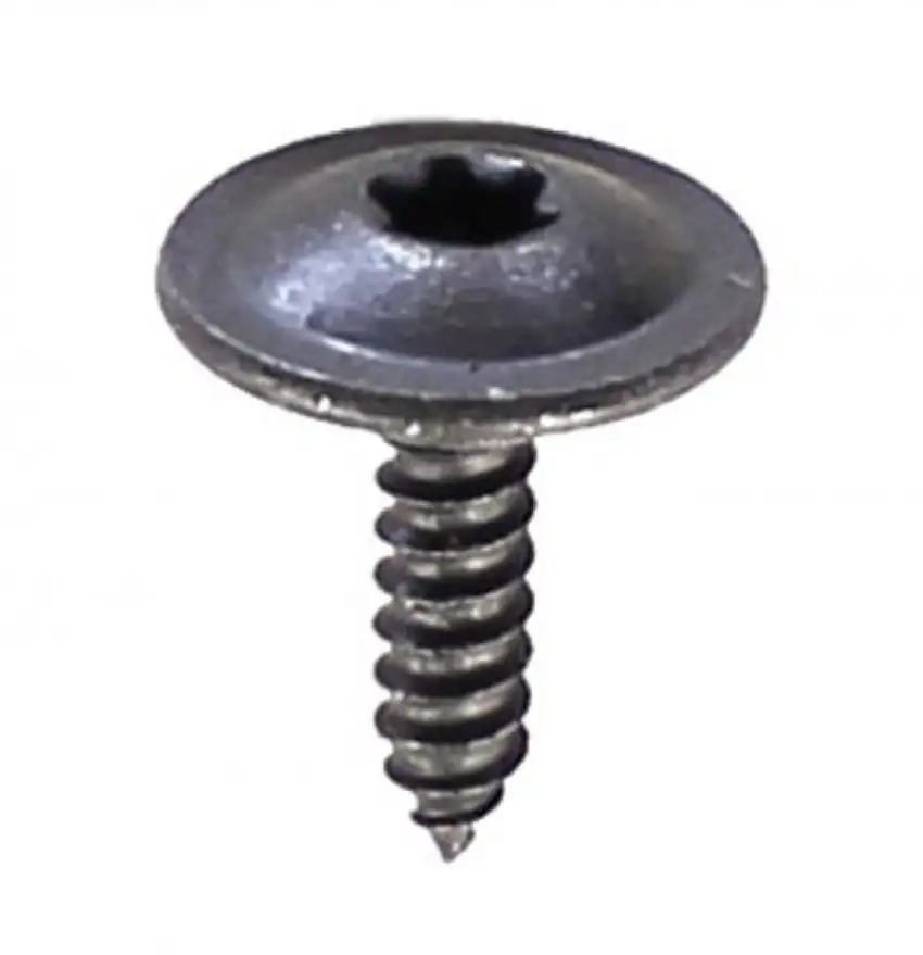 VIS à TôLE XXL COLLERETTE NOIRE TORX 5,0X16 MM (100 PIèCES)