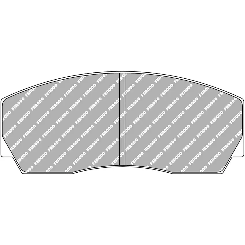 Plaquettes de frein FERODO FRP212 DS3000 132,4 mm x 56 mm x 20,3 mm