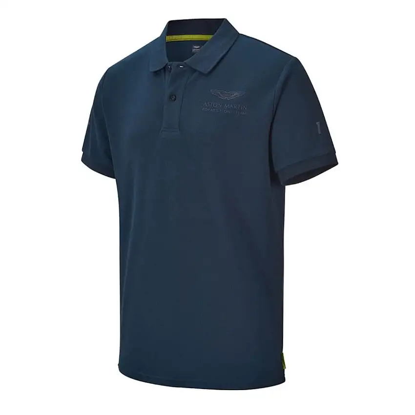 Polo ASTON MARTIN Lance Stroll Bleu pour homme