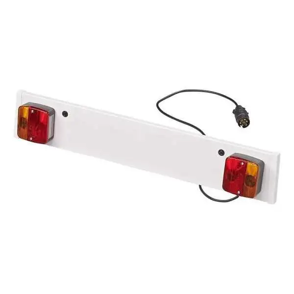 Rampe d'éclairage de remorque 80cm et 1M câble