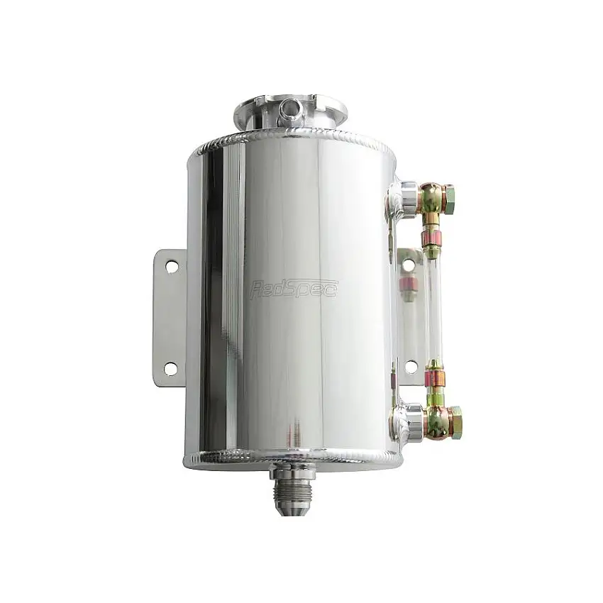 Vase d'expansion aluminium REDSPEC avec niveau visible de l'extérieur