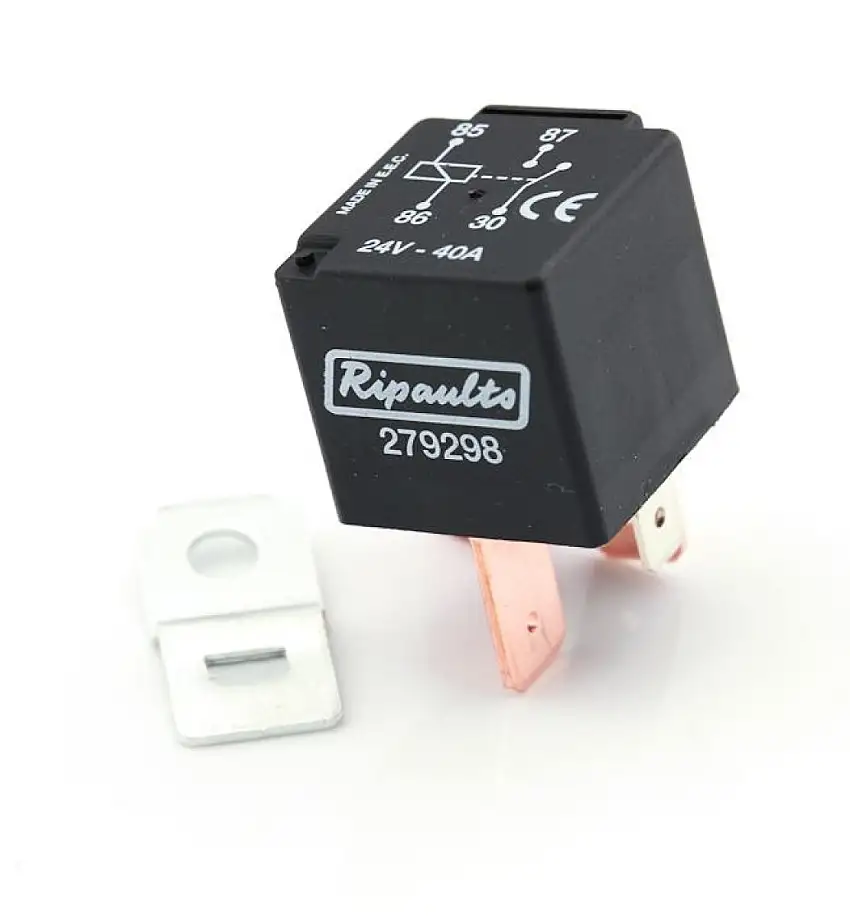 RELAIS DE DéMARREUR RIPCA 24V 40A 4 PôLES