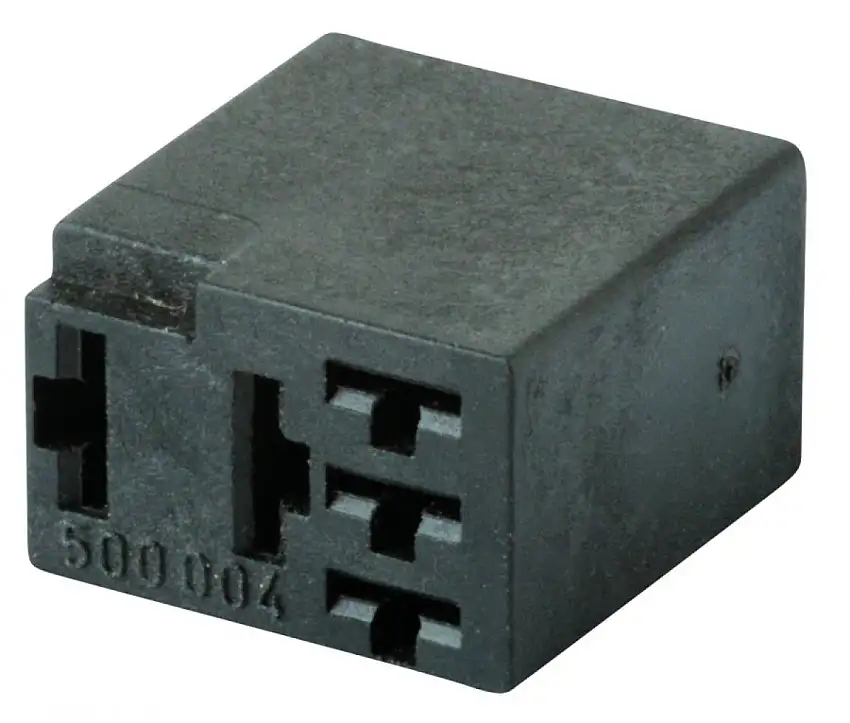 SOCLE DE RELAIS 5 PôLES BORNES 6,3 MM SANS SUPPORT