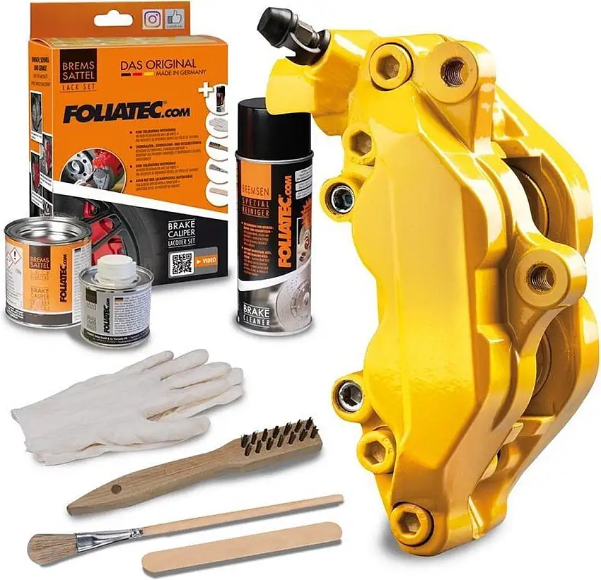 PEINTURE D’éTRIER FOLIATEC PERFORMANCE JAUNE 3 COMPOSANTS