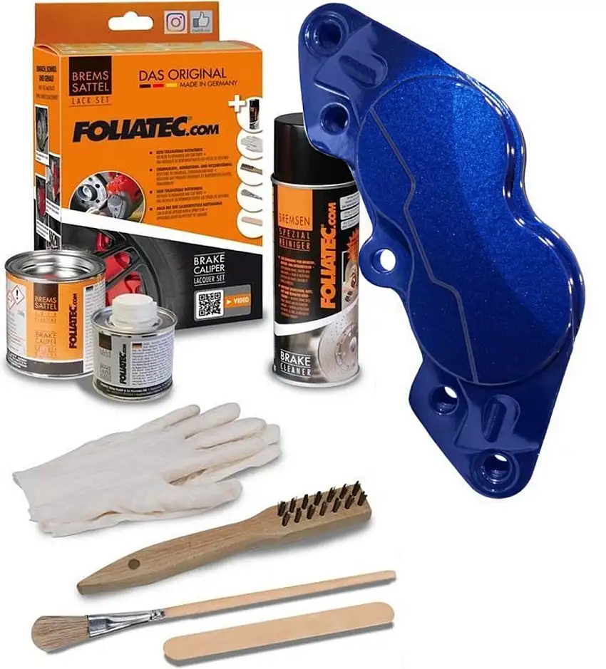 PEINTURE éTRIERS DE FREIN FOLIATEC PERFORMANCE BLUE METALLIC SET 3 COMPOSANTS
