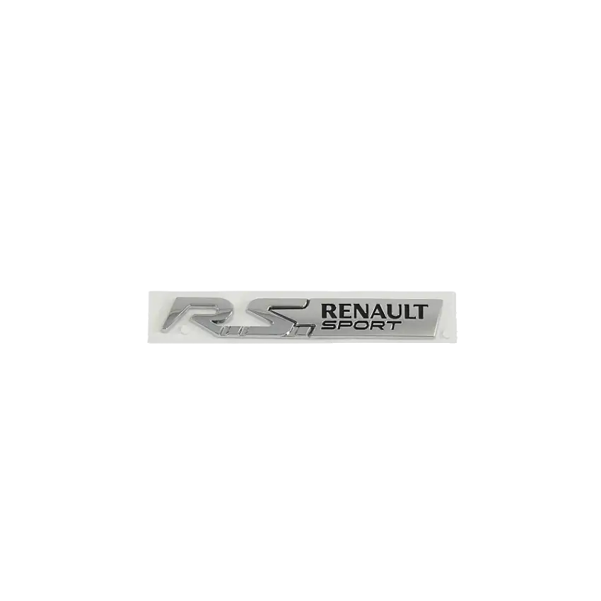 Monogramme arrière Renault Sport R.S. pour Megane III R.S.