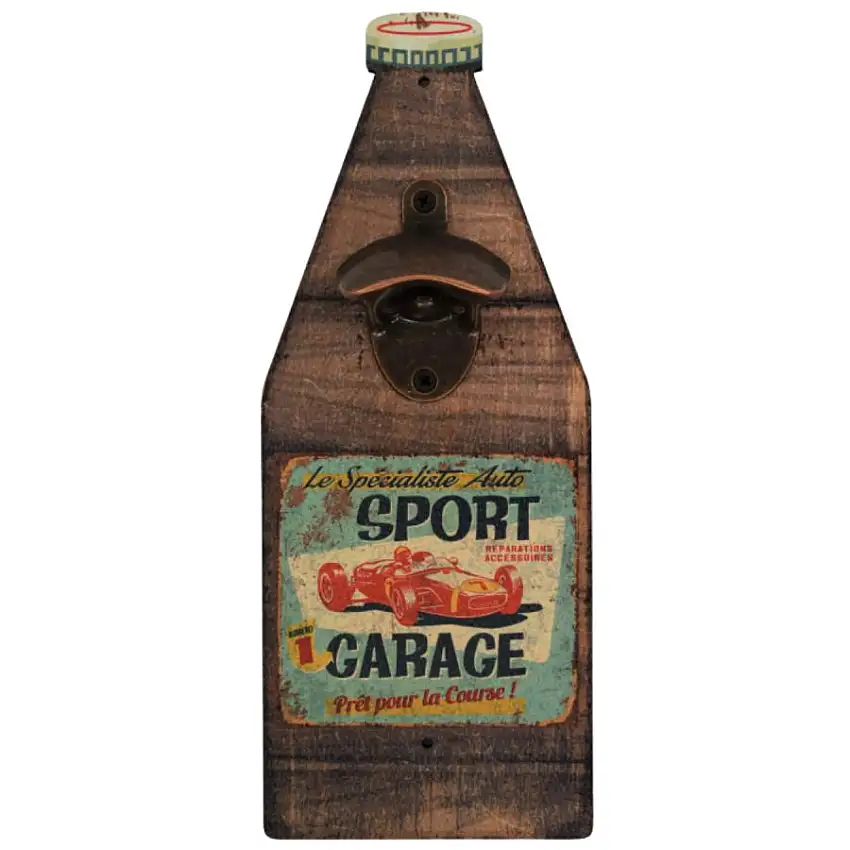 Décapsuleur Mural RETRO BRANDS Sport Garage