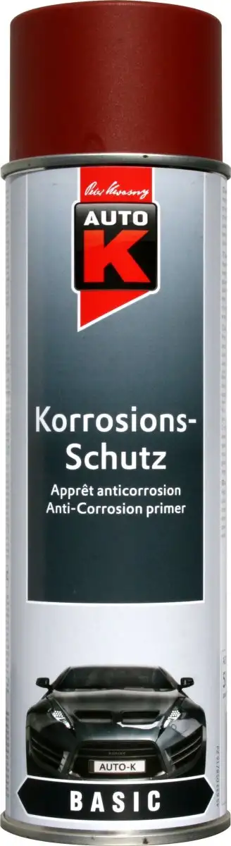 AUTO-K APPRêT ANTIROUILLE EN AéROSOL 500ML POUR UNE PROTECTION OPTIMALE DU MéTAL