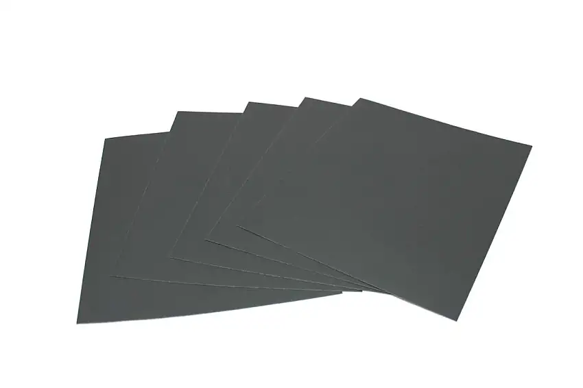 FINIXA FEUILLES ABRASIVES RéSISTANTES à L'EAU 23X28CM P800 5 PIèCES