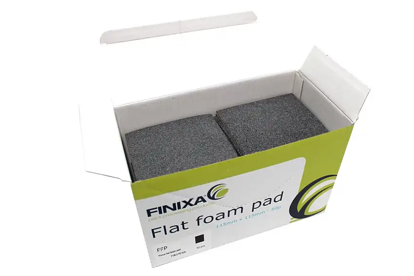 FINIXA FLAT FOAM PADS CLEAR COAT FADE OUT 115X115MM P1500 50 PIèCES