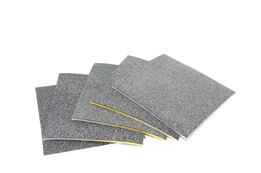 FINIXA FLAT FOAM PADS PRéPARATION VERNIS 115X115MM P800 5 PIèCES